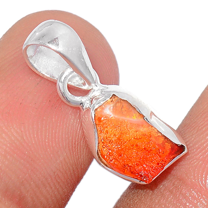 0.8" Mexican Opal Rough Pendants - MORP218