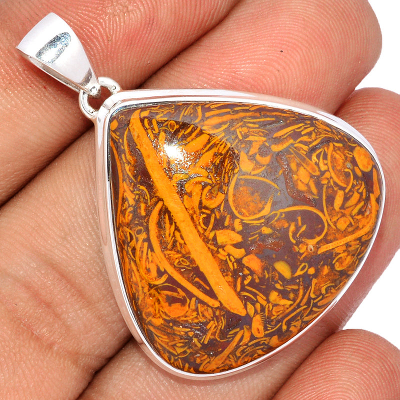 1.7" Coquina Jasper Pendants - MRMP335