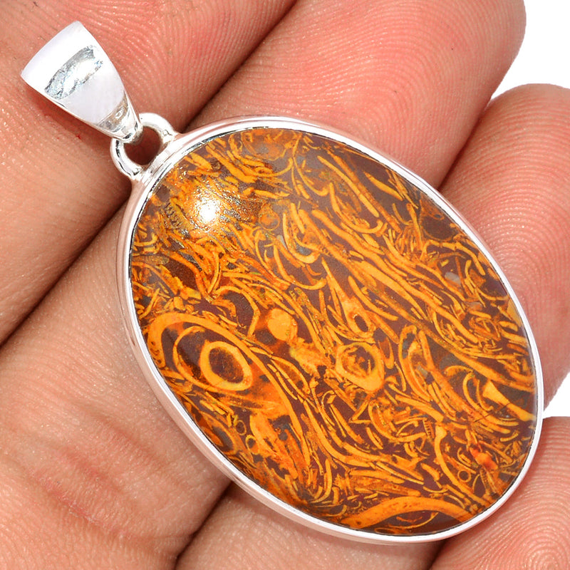 1.8" Coquina Jasper Pendants - MRMP348