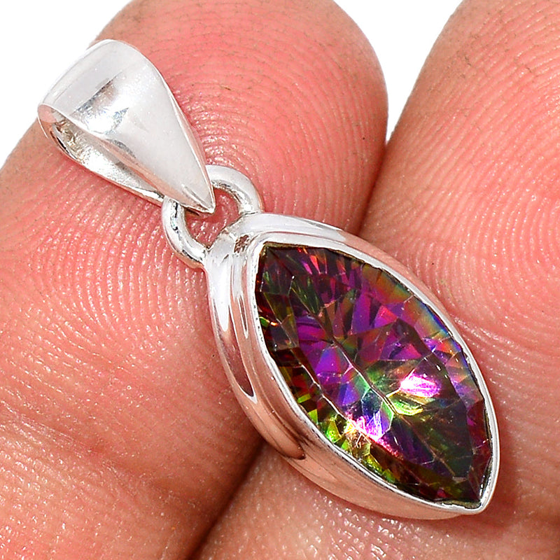 1" Mystic Topaz Pendants - MYSP637