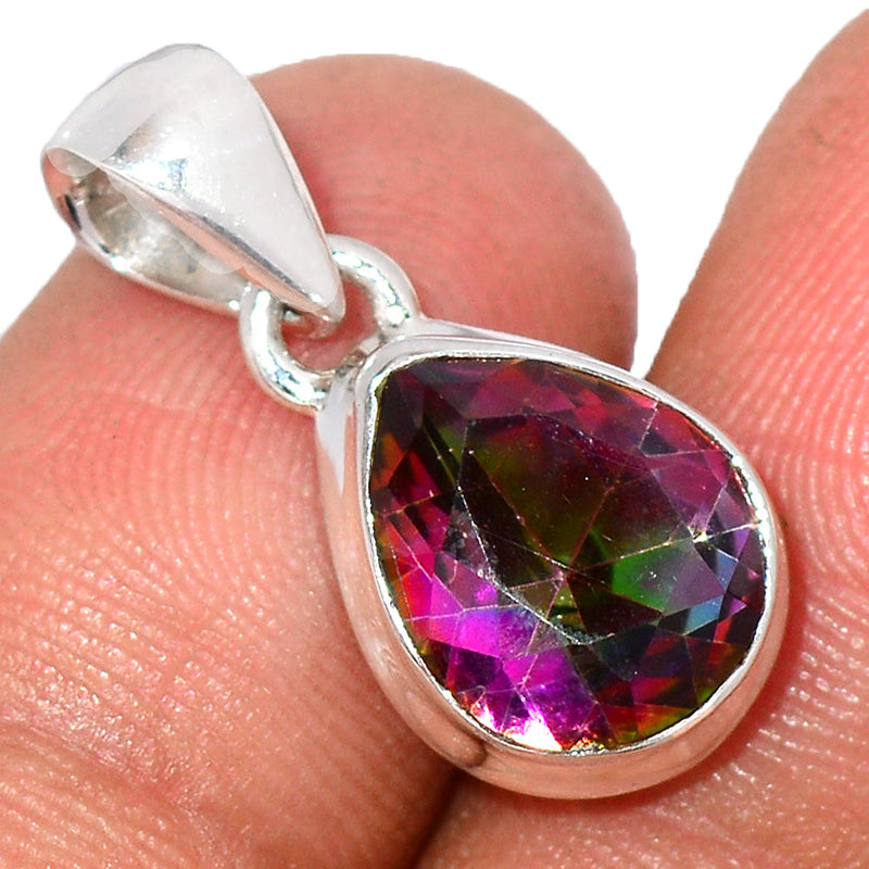 0.8" Mystic Topaz Pendants - MYSP648