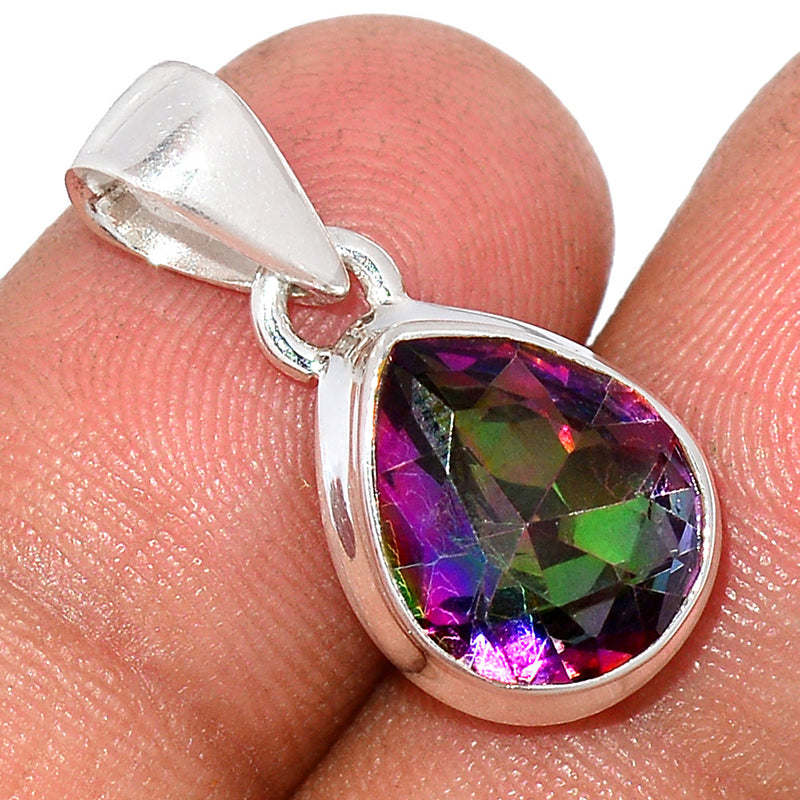 0.8" Mystic Topaz Pendants - MYSP656