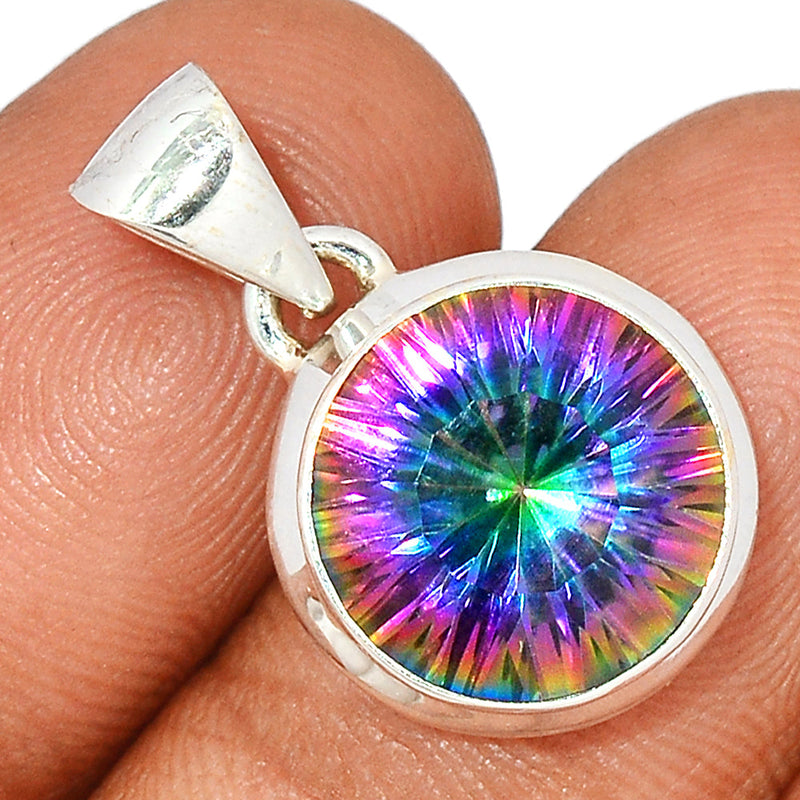 1" Mystic Topaz Pendants - MYSP717