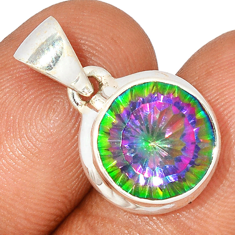 0.8" Mystic Topaz Pendants - MYSP721