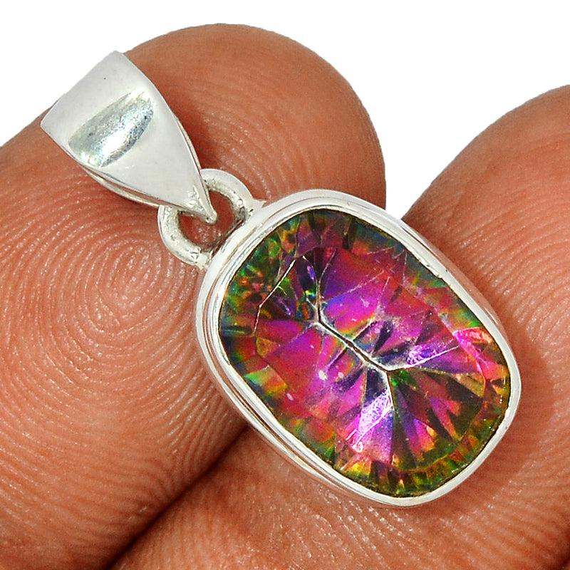 1" Mystic Topaz Pendants - MYSP741