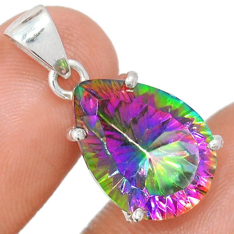 1" Claw - Mystic Topaz Pendants - MYSP779