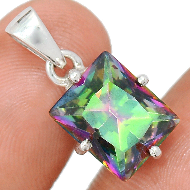 0.8" Claw - Mystic Topaz Pendants - MYSP784