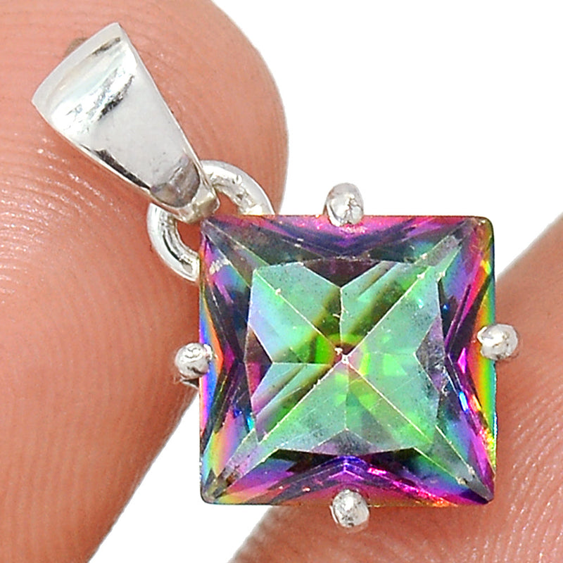0.8" Claw - Mystic Topaz Pendants - MYSP802