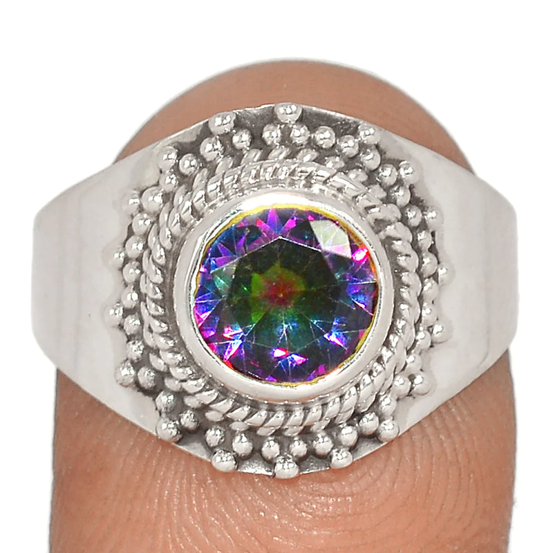 Fine Filigree - Mystic Topaz Ring - MYSR1102