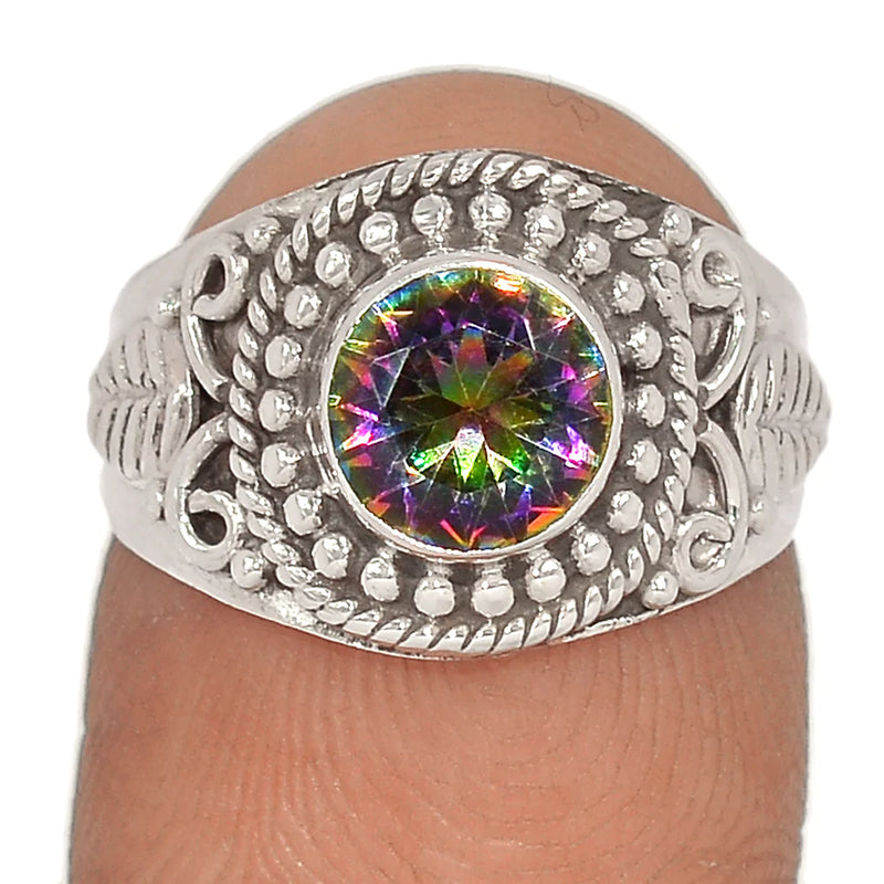 Fine Filigree - Mystic Topaz Ring - MYSR1109