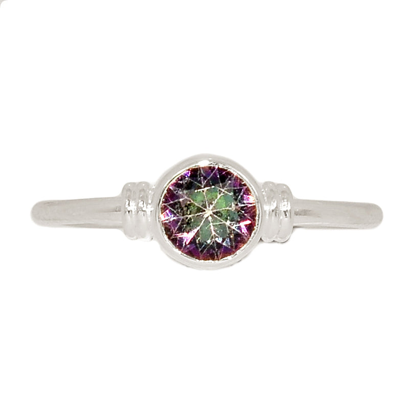 Small Plain - Mystic Topaz Ring - MYSR1206