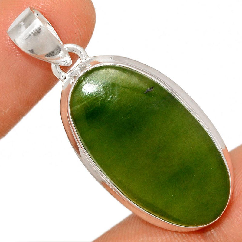 1.6" Nephrite Jade Pendants - NFZP668