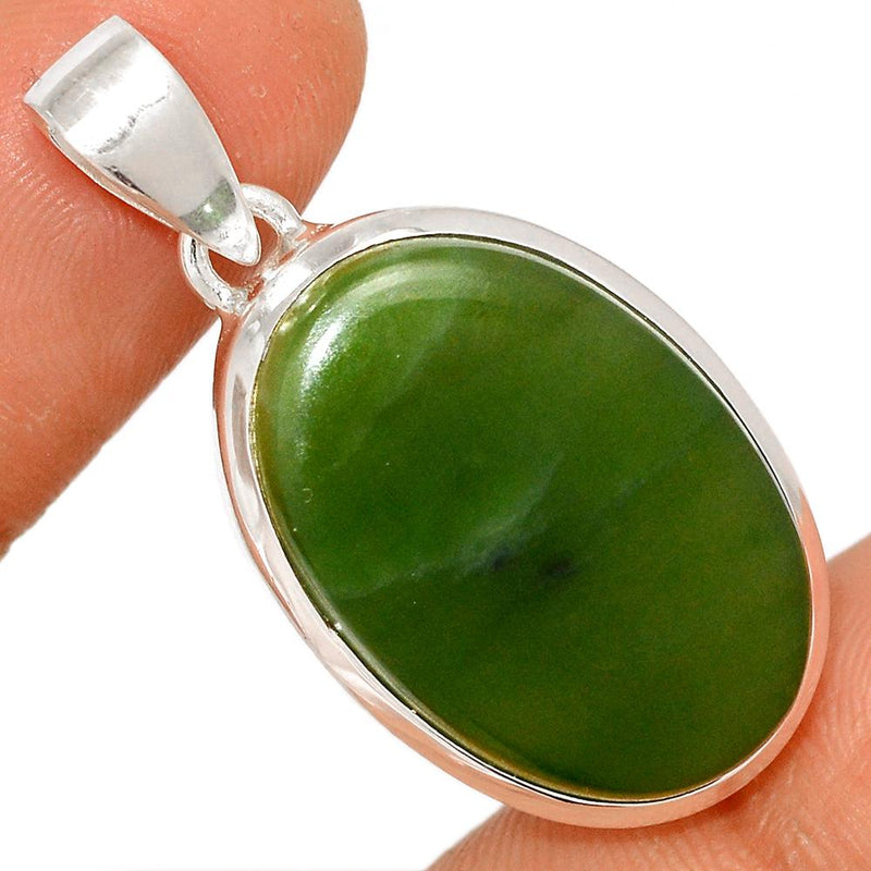 1.5" Nephrite Jade Pendants - NFZP685