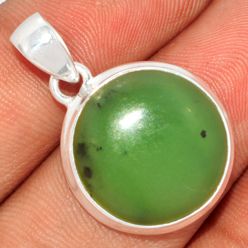 1.2" Nephrite Jade Pendants - NFZP774