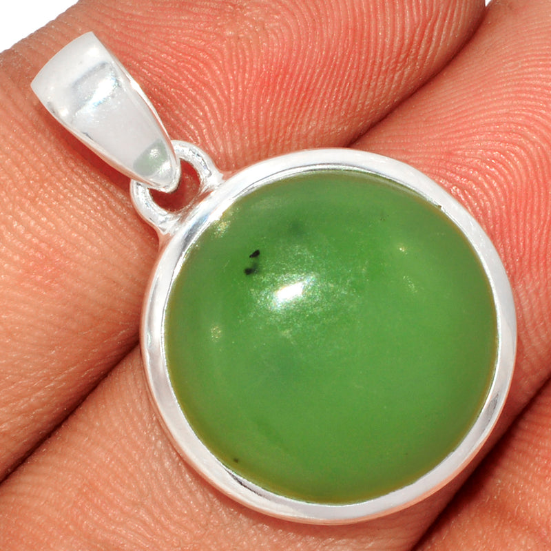 1.2" Nephrite Jade Pendants - NFZP776