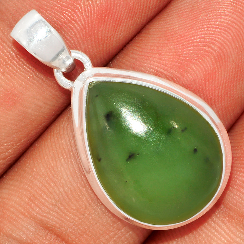 1.3" Nephrite Jade Pendants - NFZP781