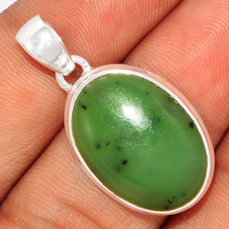 1.2" Nephrite Jade Pendants - NFZP789