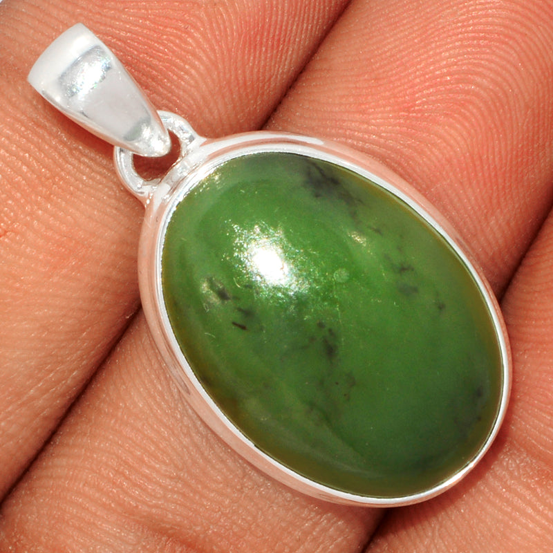 1.2" Nephrite Jade Pendants - NFZP791