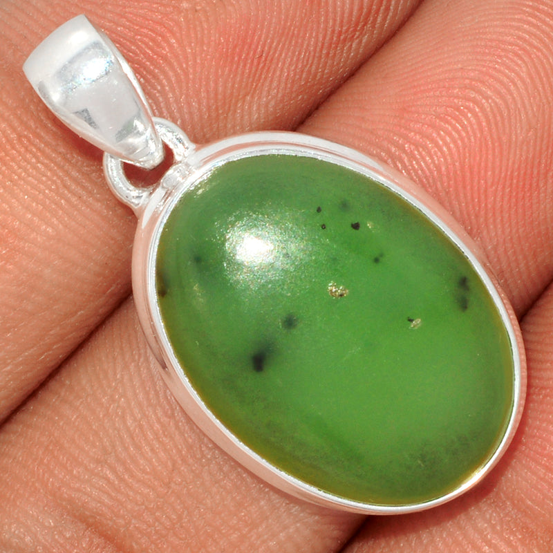 1.2" Nephrite Jade Pendants - NFZP794