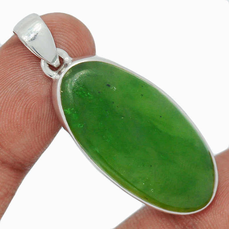 1.7" Nephrite Jade Pendants - NFZP969