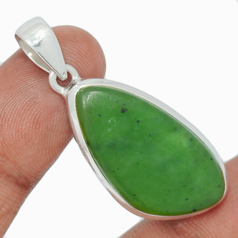 1.7" Nephrite Jade Pendants - NFZP979