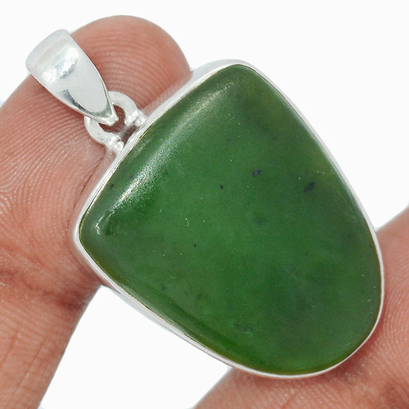 1.6" Nephrite Jade Pendants - NFZP981