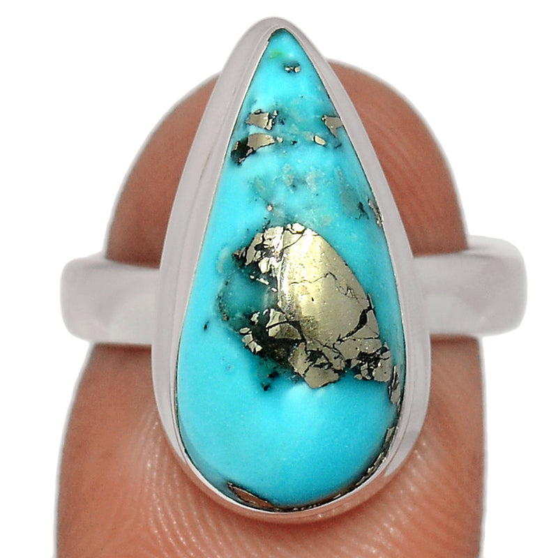 Nishapur Persian Turquoise Ring - NITR909