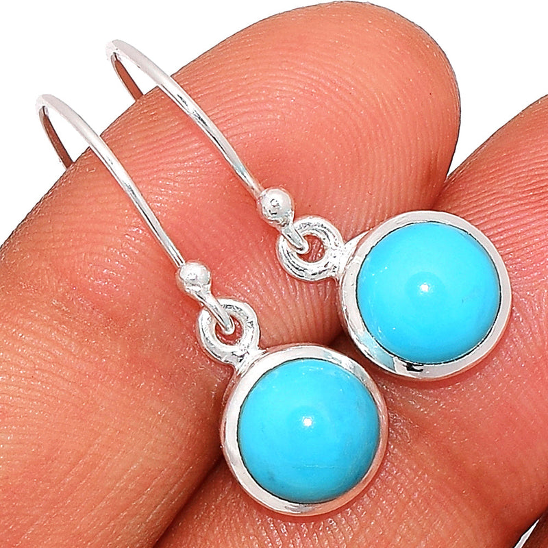 1" Natural Kingman Turquoise Earrings - NKTE31