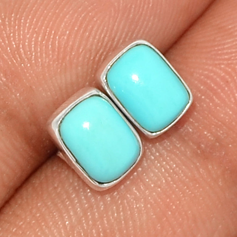 Nautal Kingman Turquoise Studs - NKTS57