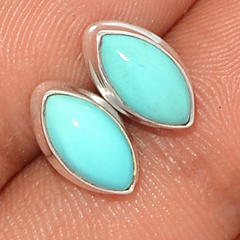 Nautal Kingman Turquoise Studs - NKTS66