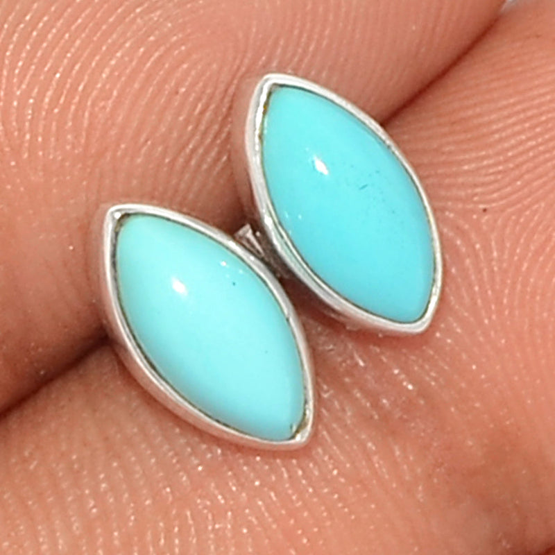 Nautal Kingman Turquoise Studs - NKTS70