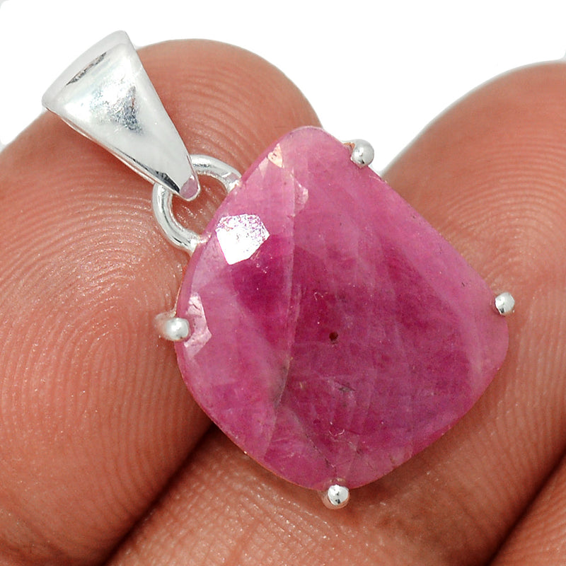 1" Claw - Natural Pink Sapphire Pendants - NSPP65