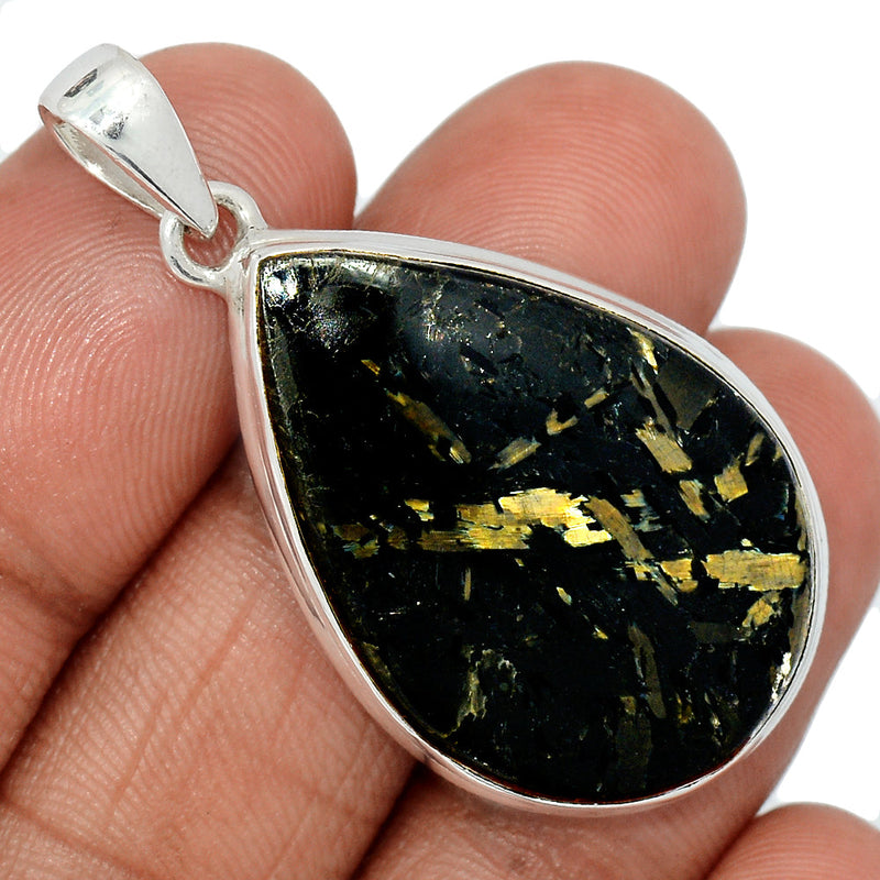 1.7" Nuummite Pendants - NUMP446