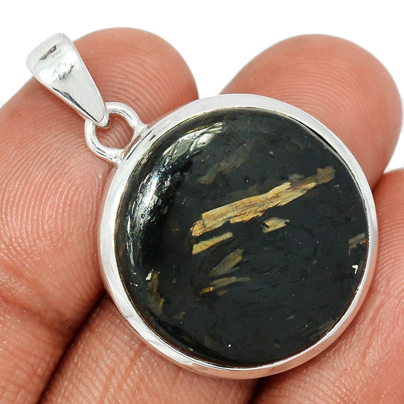 1.3" Nuummite Pendants - NUMP508