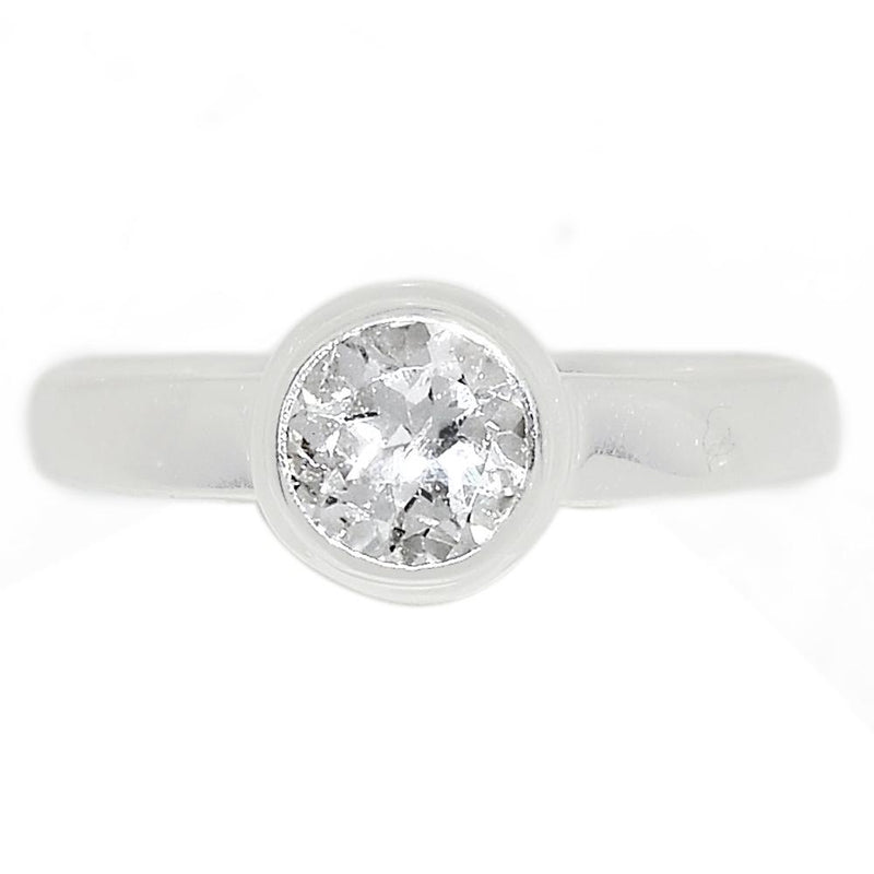 Natural White Topaz Ring-NWTR127