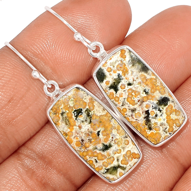 1.6" Ocean Jasper Earrings - OCJE111