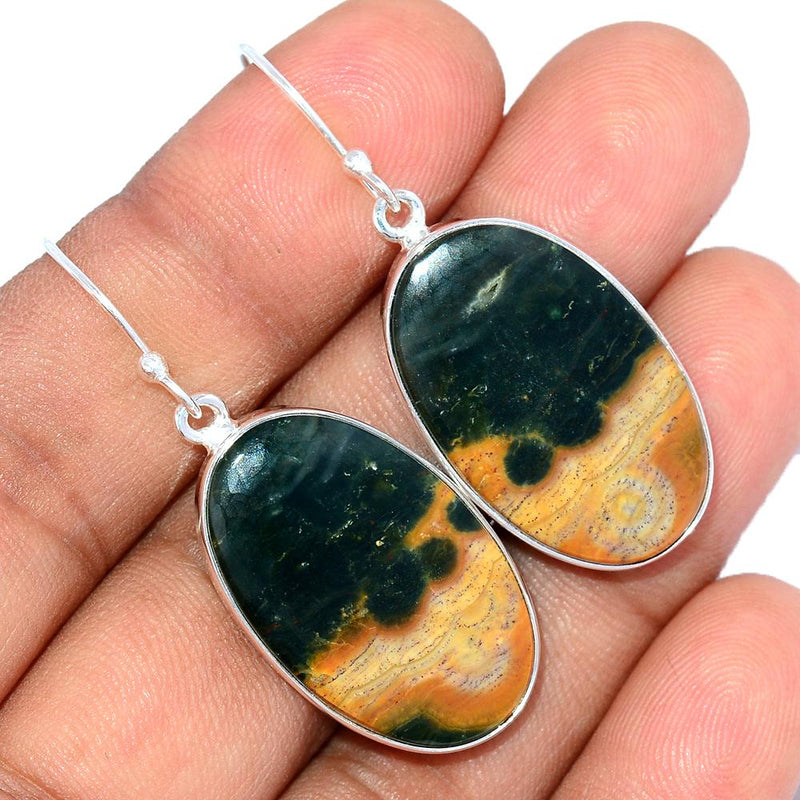 1.7" Ocean Jasper Earrings - OCJE42