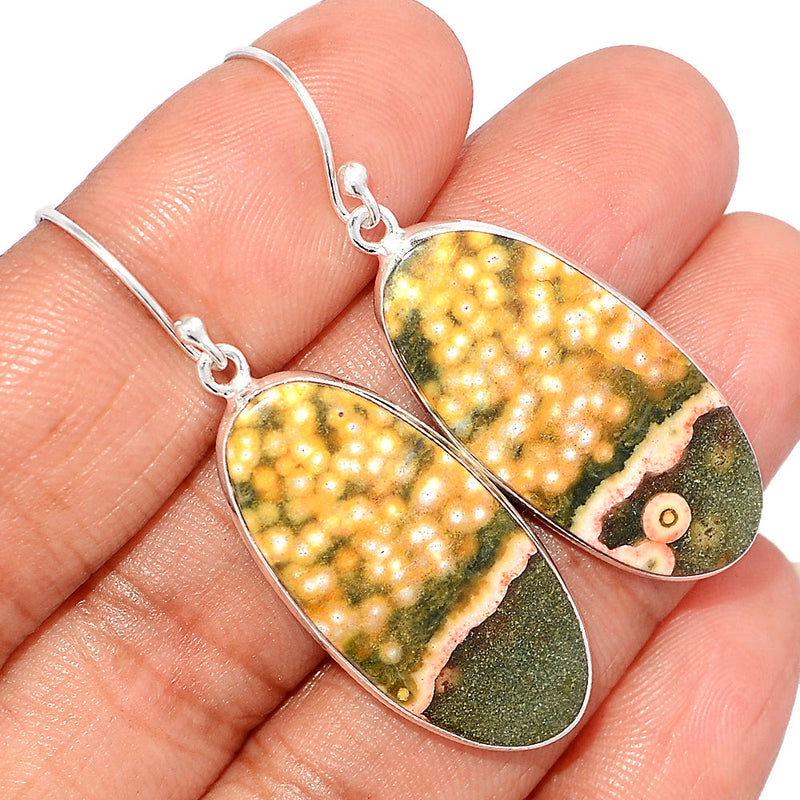 2" Ocean Jasper Earrings - OCJE83