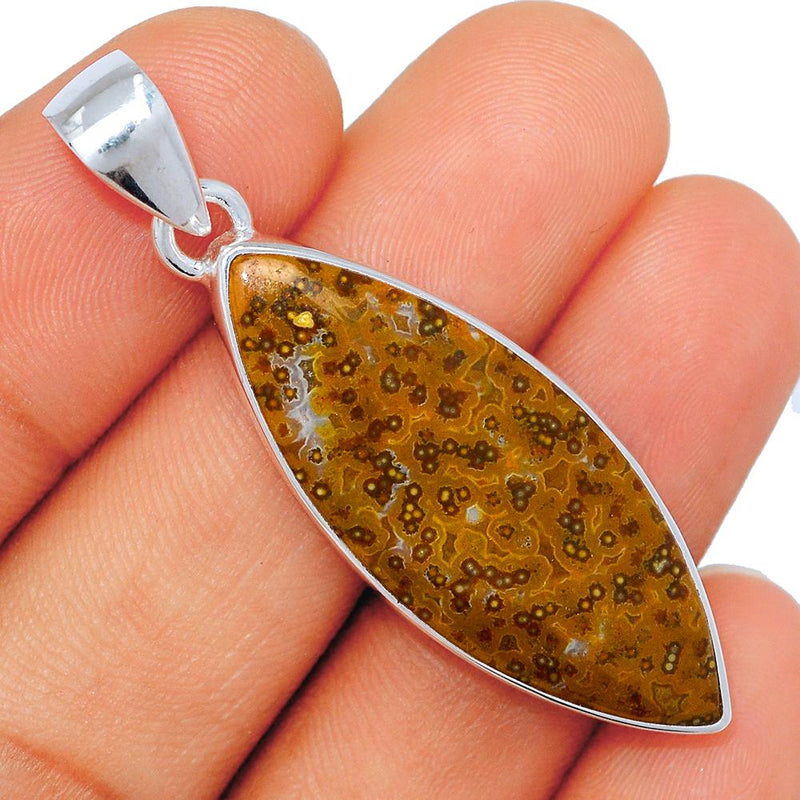 1.8" Ocean Jasper Pendants - OCJP725