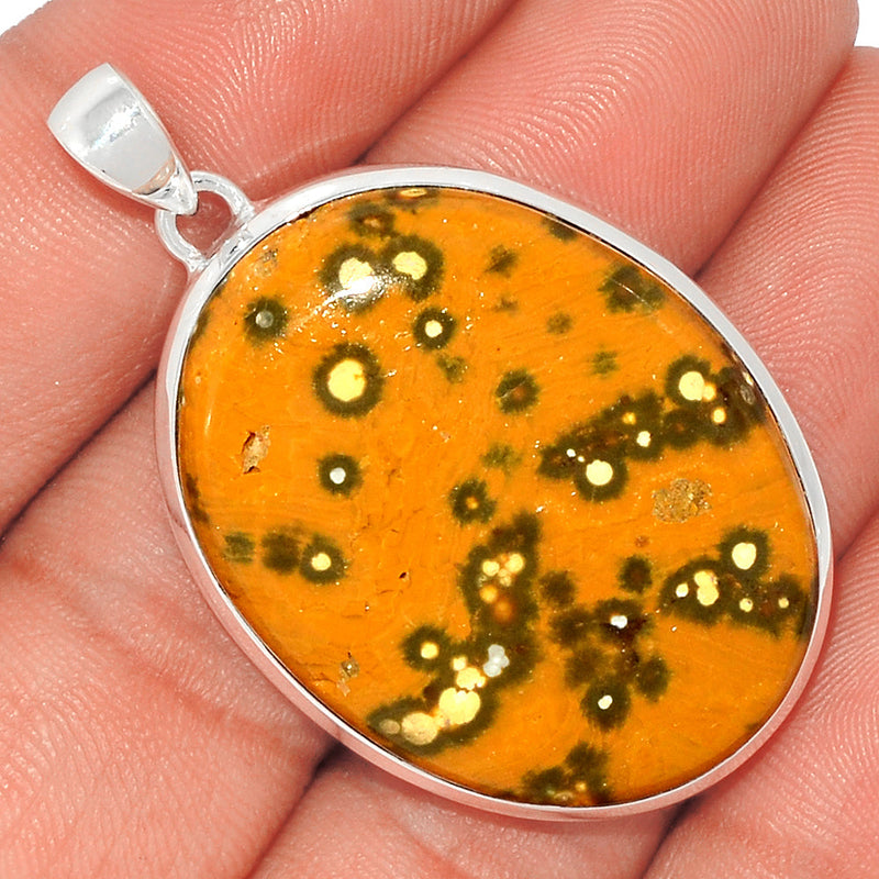 1.8" Ocean Jasper Pendants - OCJP807