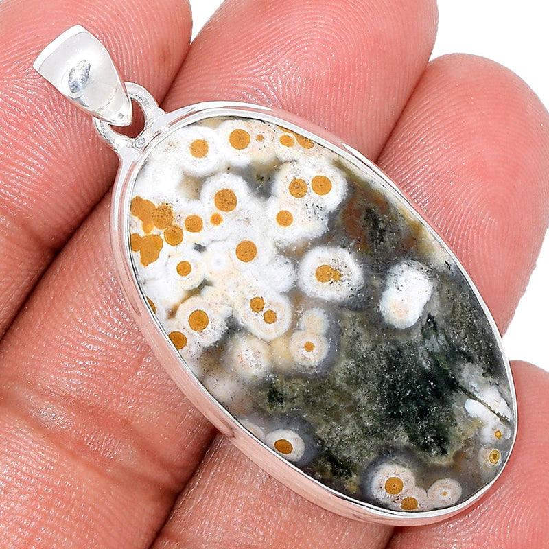 1.8" Ocean Jasper Pendants - OCJP816