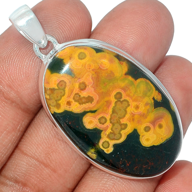 1.8" Ocean Jasper Pendants - OCJP820