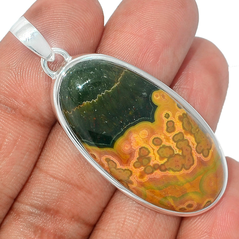2.1" Ocean Jasper Pendants - OCJP823