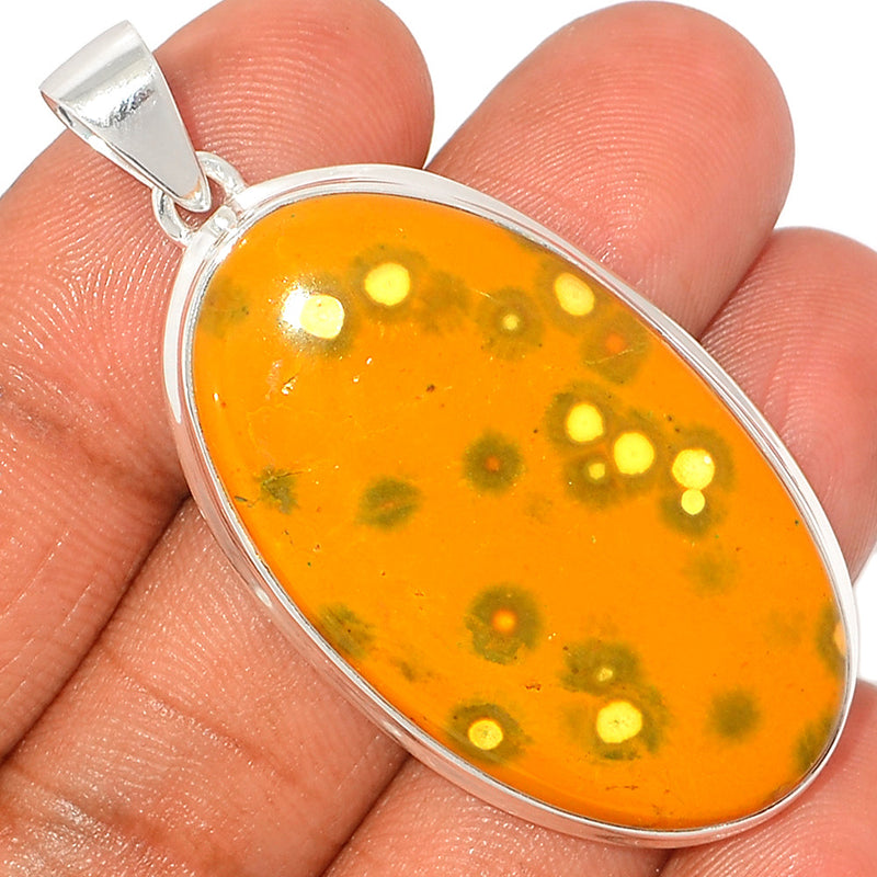 2.1" Ocean Jasper Pendants - OCJP834