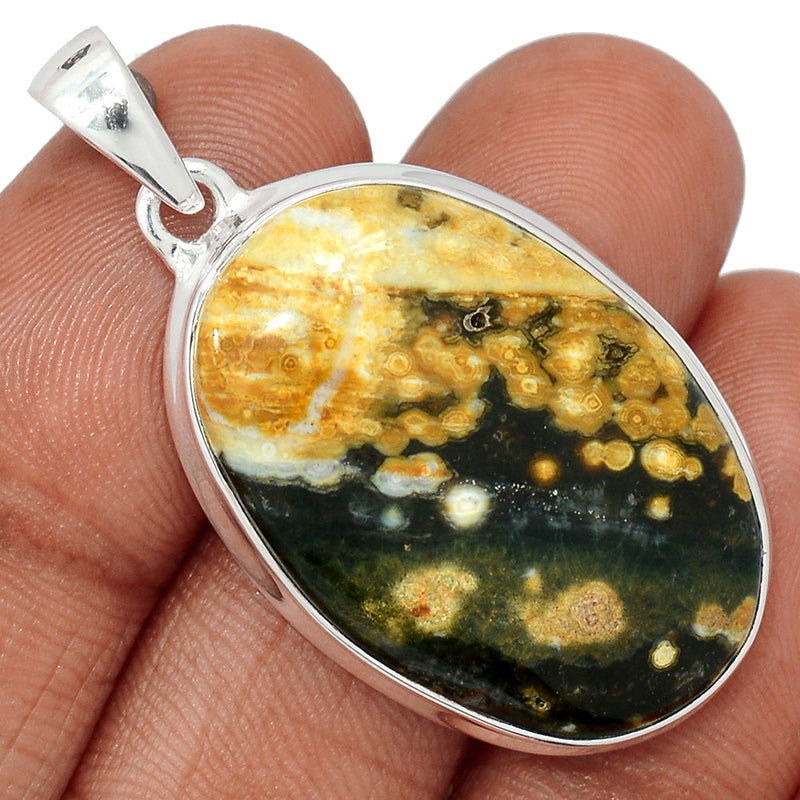 1.7" Ocean Japser Pendants - OCJP932
