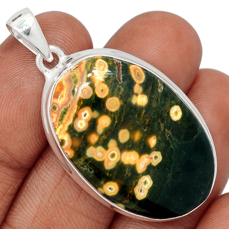 1.7" Ocean Japser Pendants - OCJP935