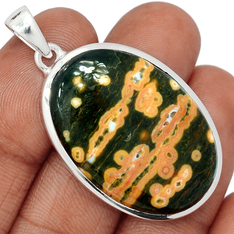 1.7" Ocean Japser Pendants - OCJP947