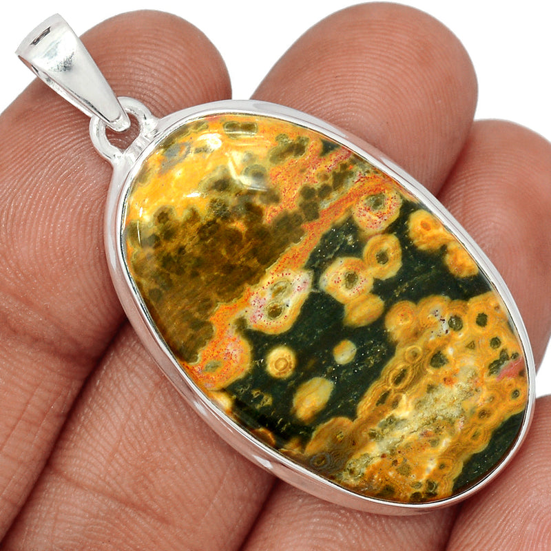 1.8" Ocean Japser Pendants - OCJP948