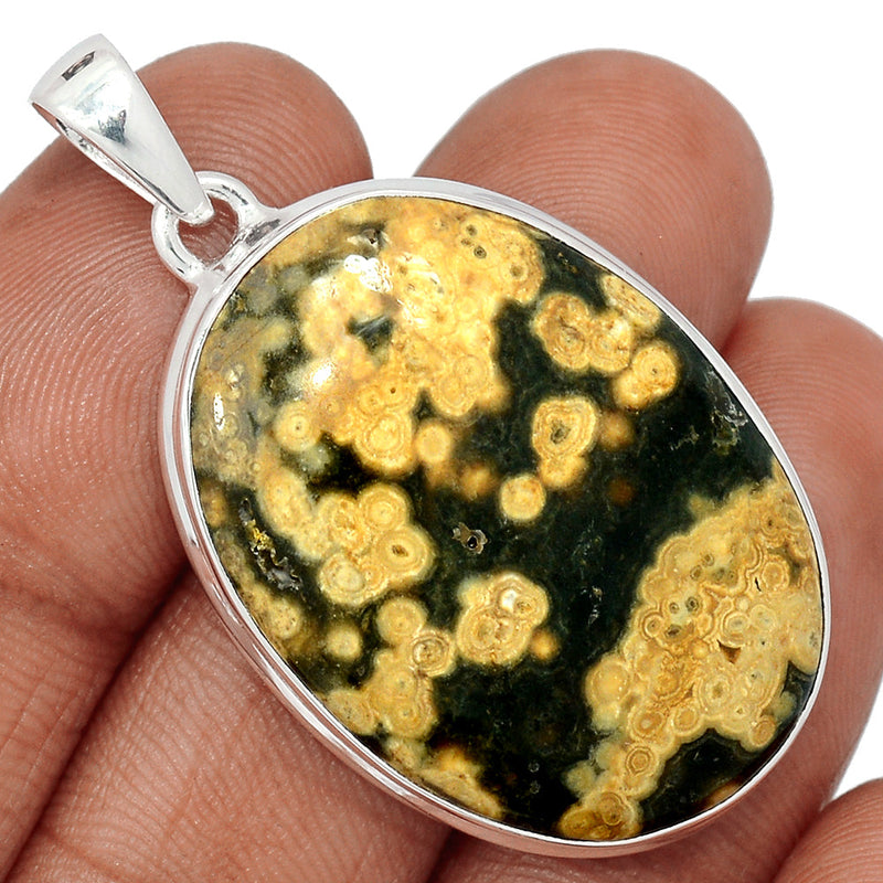 1.7" Ocean Japser Pendants - OCJP955