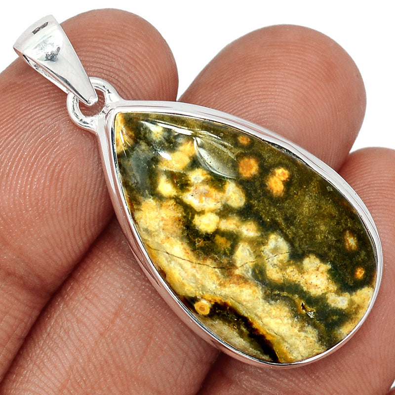 1.6" Ocean Japser Pendants - OCJP965